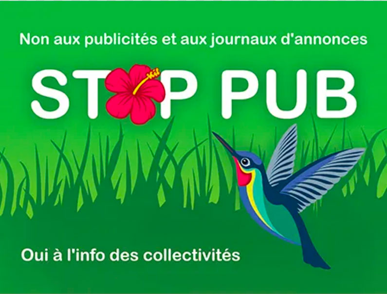 L'autocollant Stop Pub - FDSPro Agit - L'écologie au quotidien